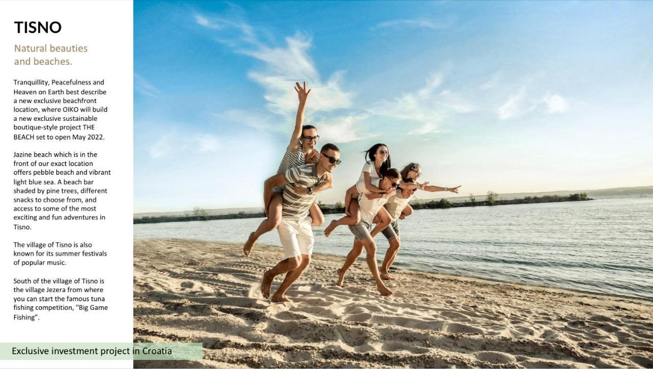 The Beach Villa 4 - Tisno - Murter - Chorvatsko المظهر الخارجي الصورة